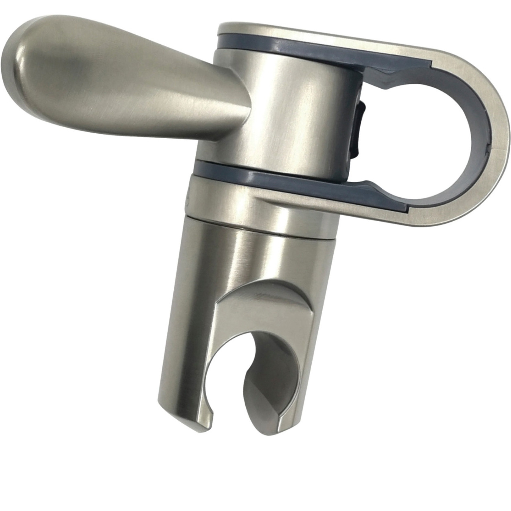 Kingston Brass K1014A8 Complement Shower Bracket for 1-1/4" O.D Bar, Brushed Nickel