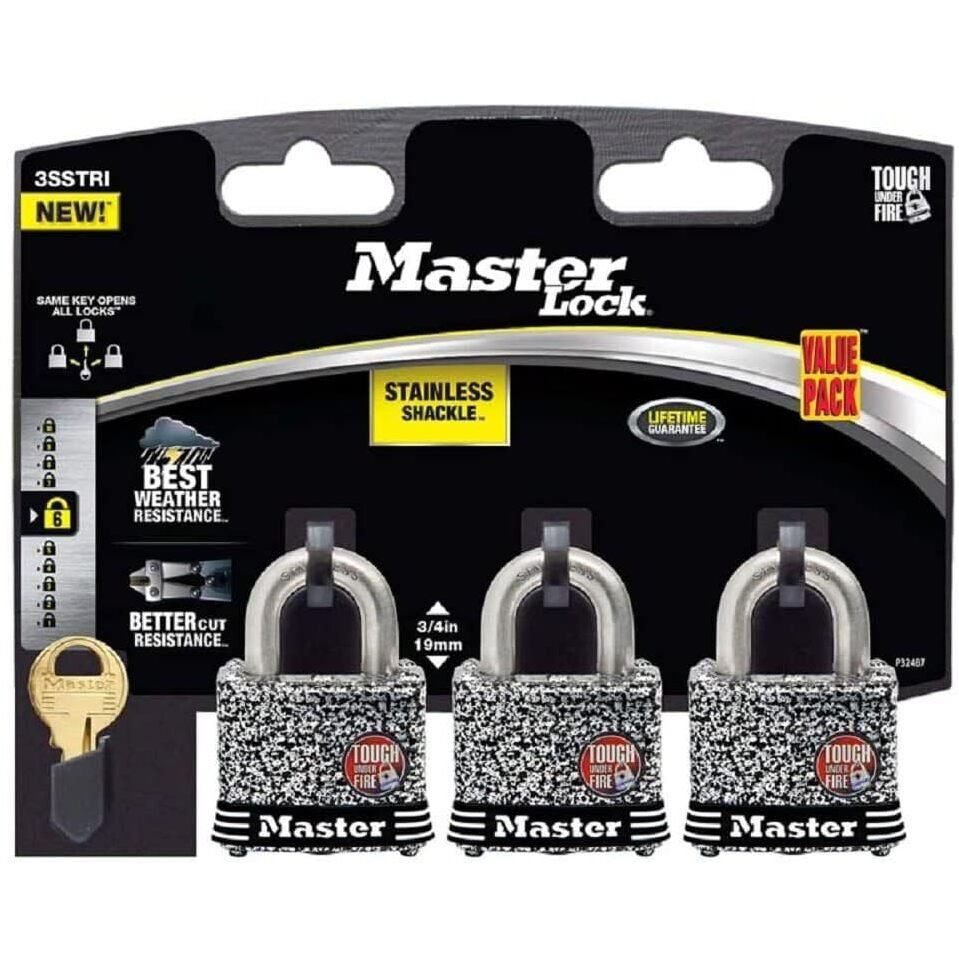 PADLOCK 1-9/16" SS (Pack of 1)