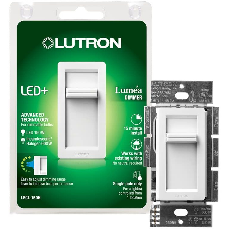 DIMMER SLD LUMEA C-L WHT (Pack of 1)