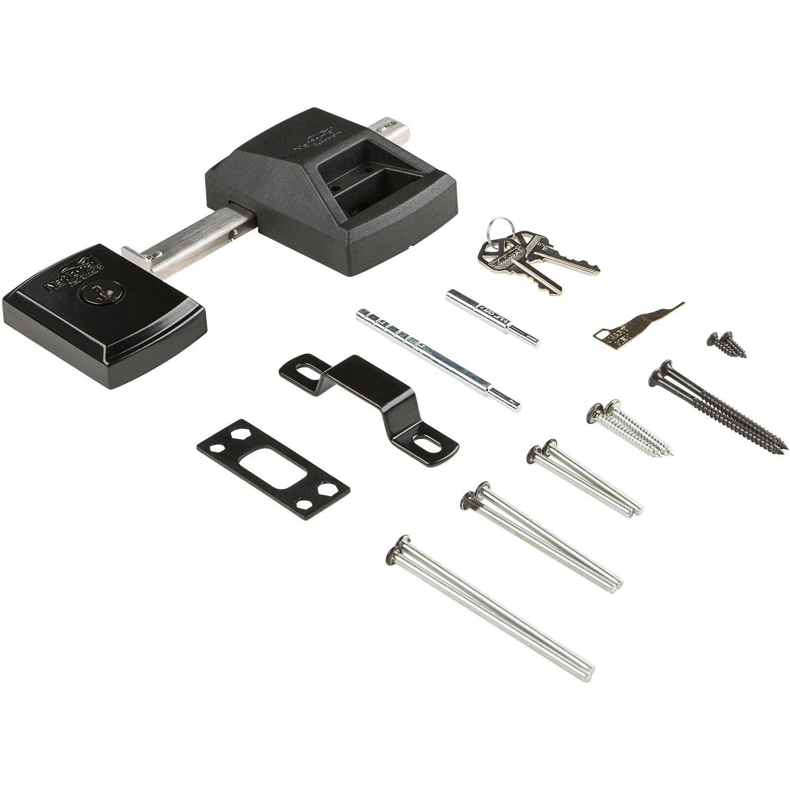 SMARTKEY GATE LOCK BLK (Pack of 1)