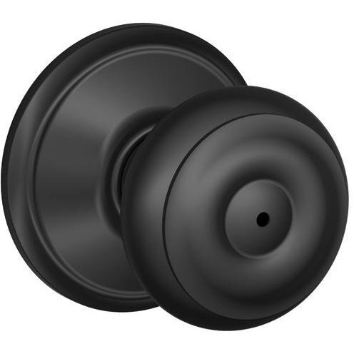 PRIVCY KNOB GEORGN MTBLK (Pack of 1)