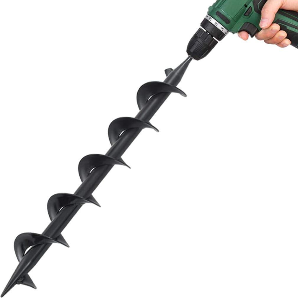vidaXL Auger Drill Bit Steel 3&quotx23.6"