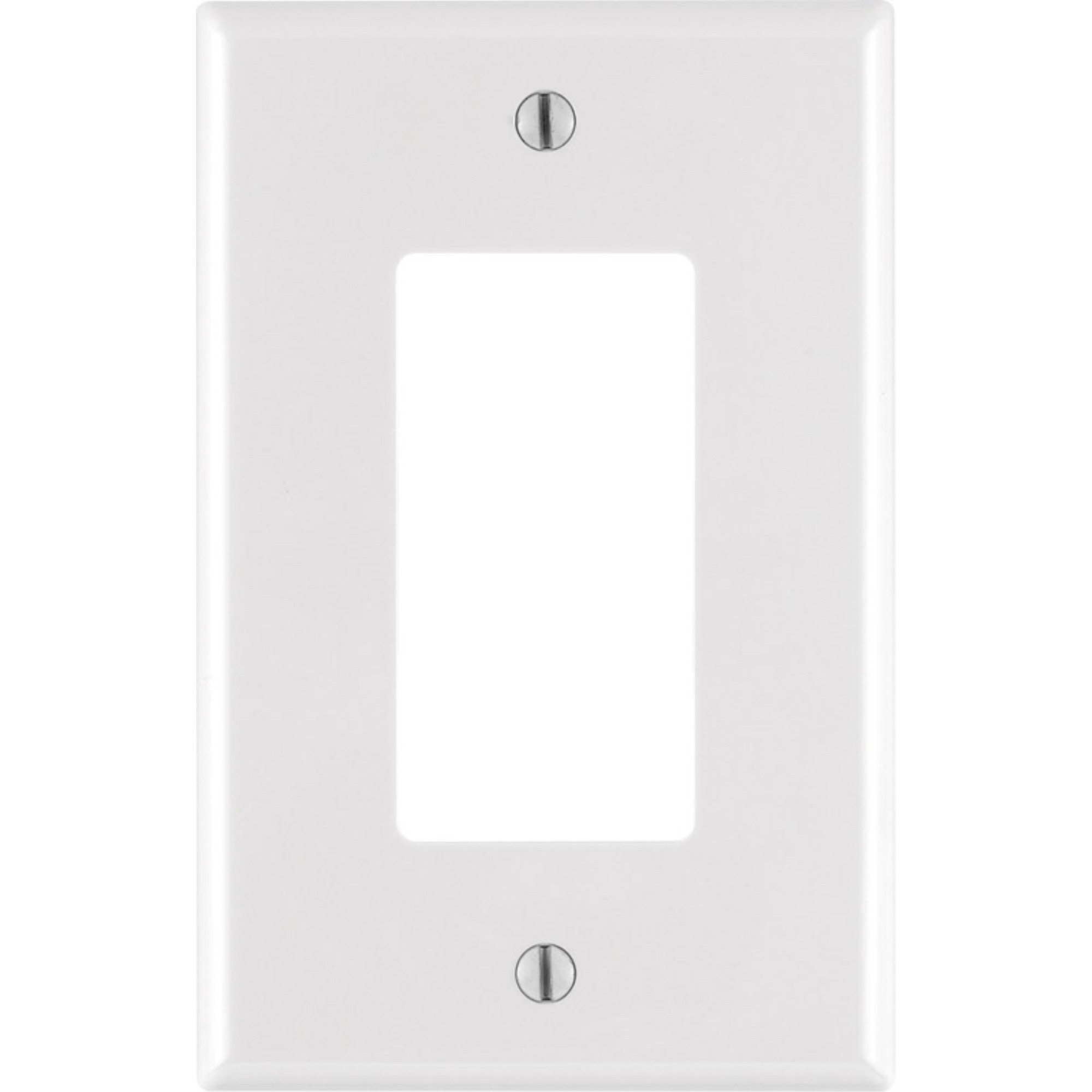 WALLPLAT1G GFCI DECOR WH (Pack of 20)