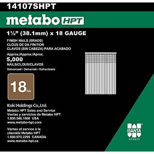 BRAD NAILS 18GA 1-1/2&quotL (Pack of 1)