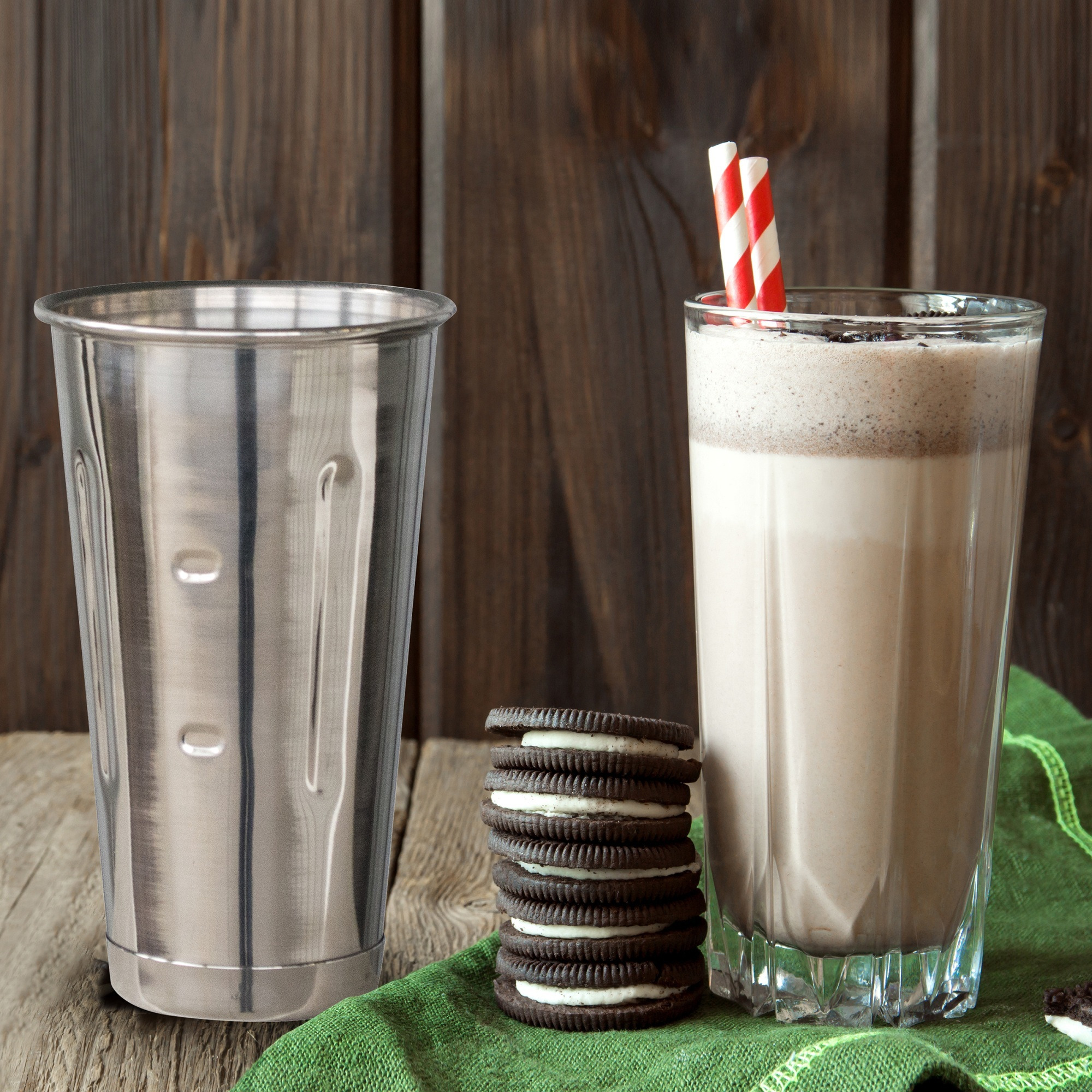 AmeriHome 30 oz. Stainless Steel Malt Cup - 6 Piece Set