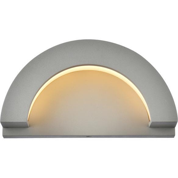 Raine Integrated LED wall sconce  in silver
