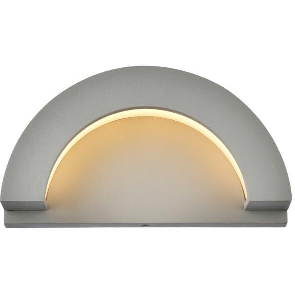 Raine Integrated LED wall sconce  in silver