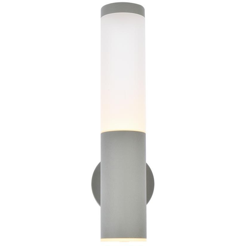 Raine Integrated LED wall sconce  in silver