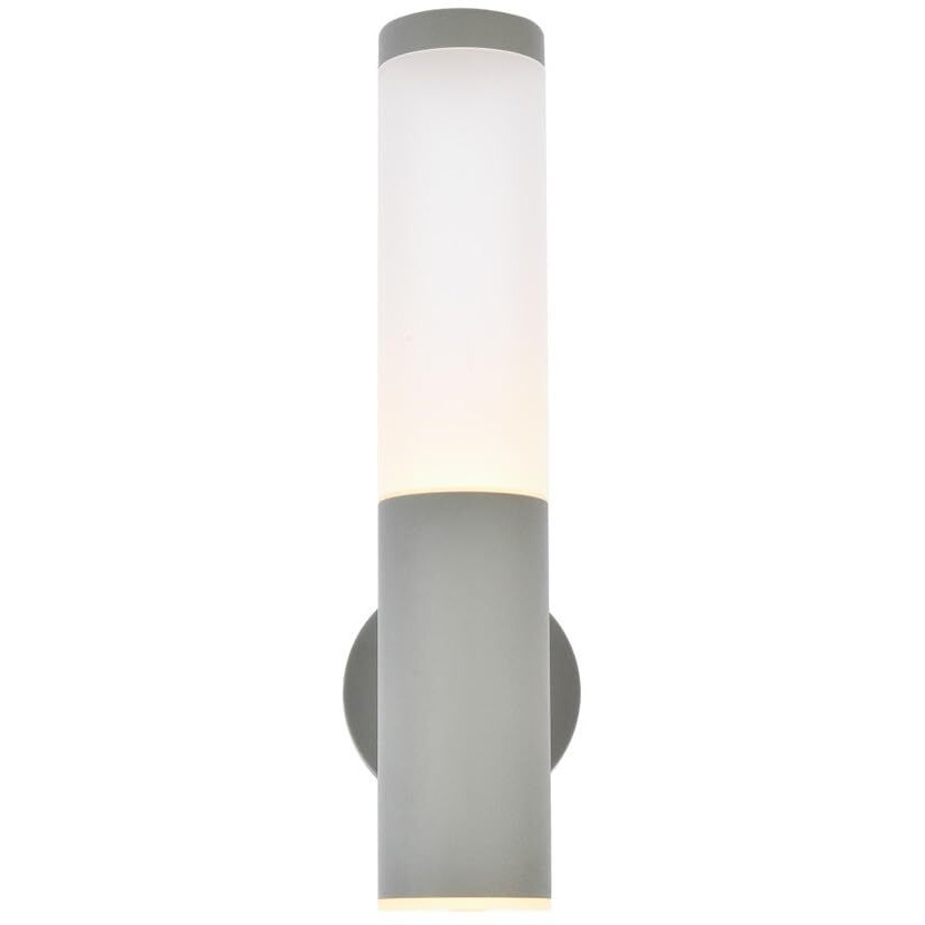 Raine Integrated LED wall sconce  in silver