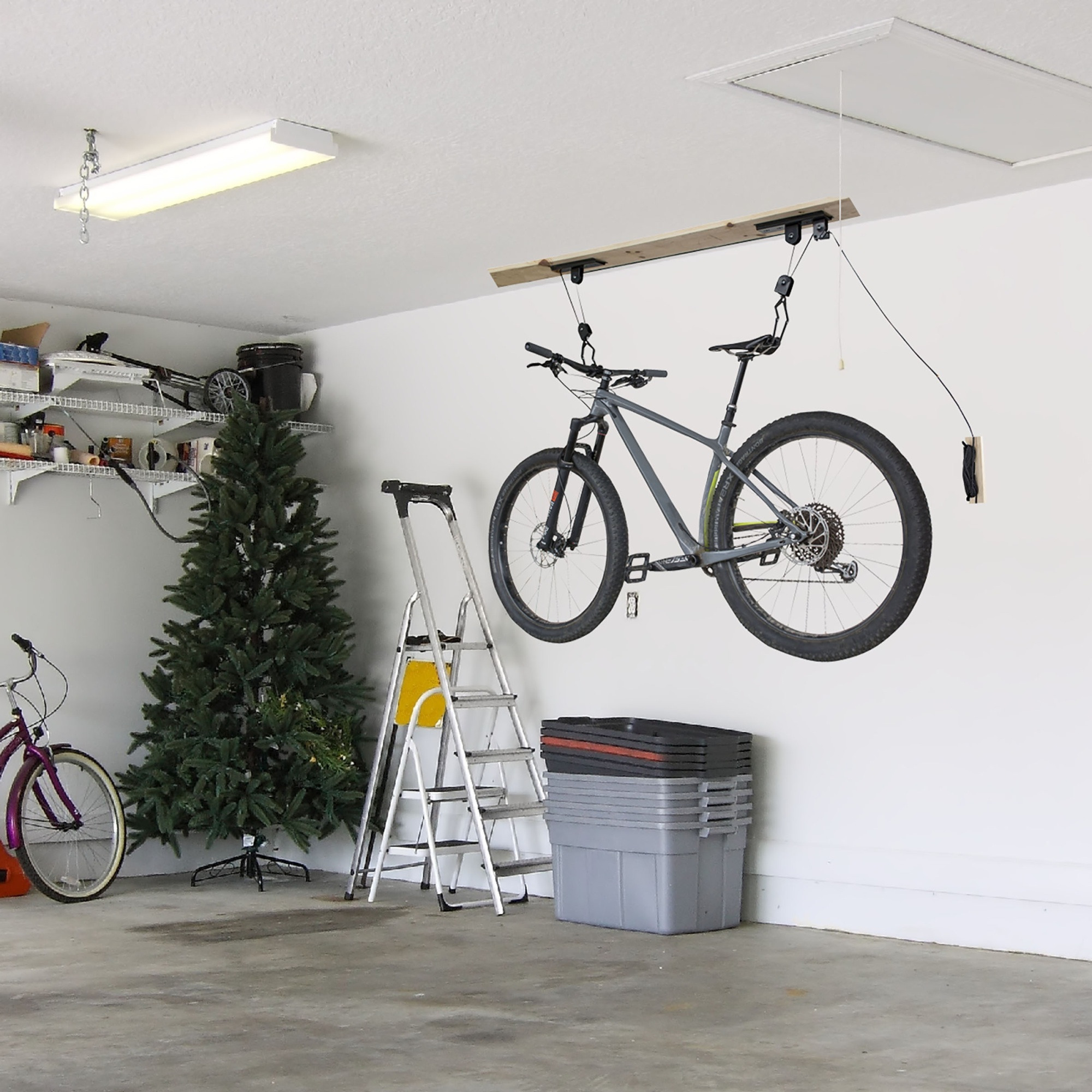 Steel Utility Ceiling Mount Bicycle Lift