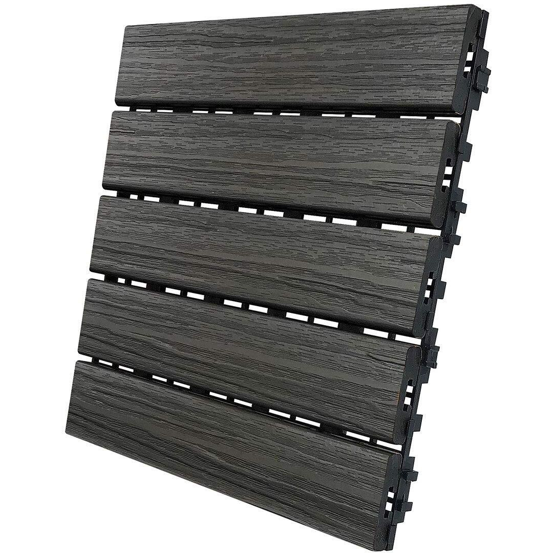 DECK TILE DRIFTWOOD (Pack of 1)