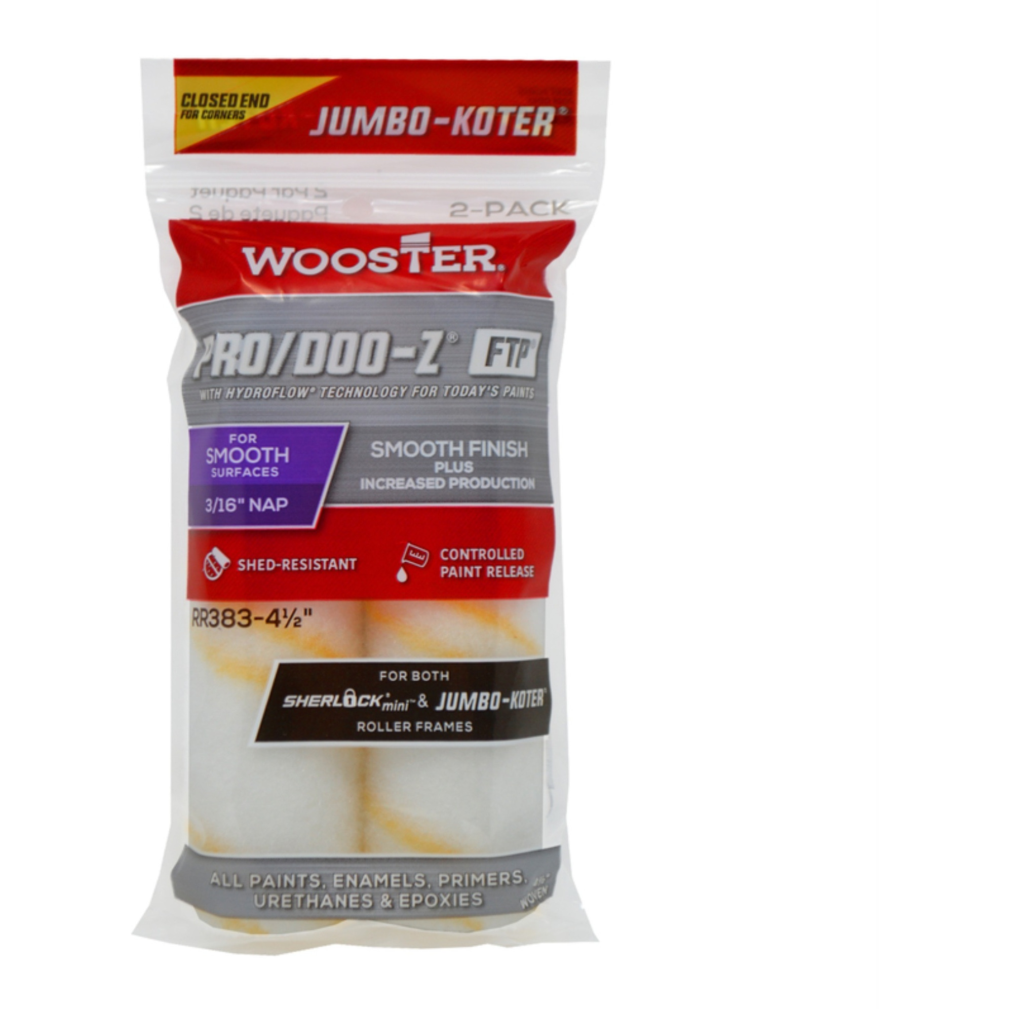 PAINT ROLER COVR 4-1/2"" (Pack of 1)