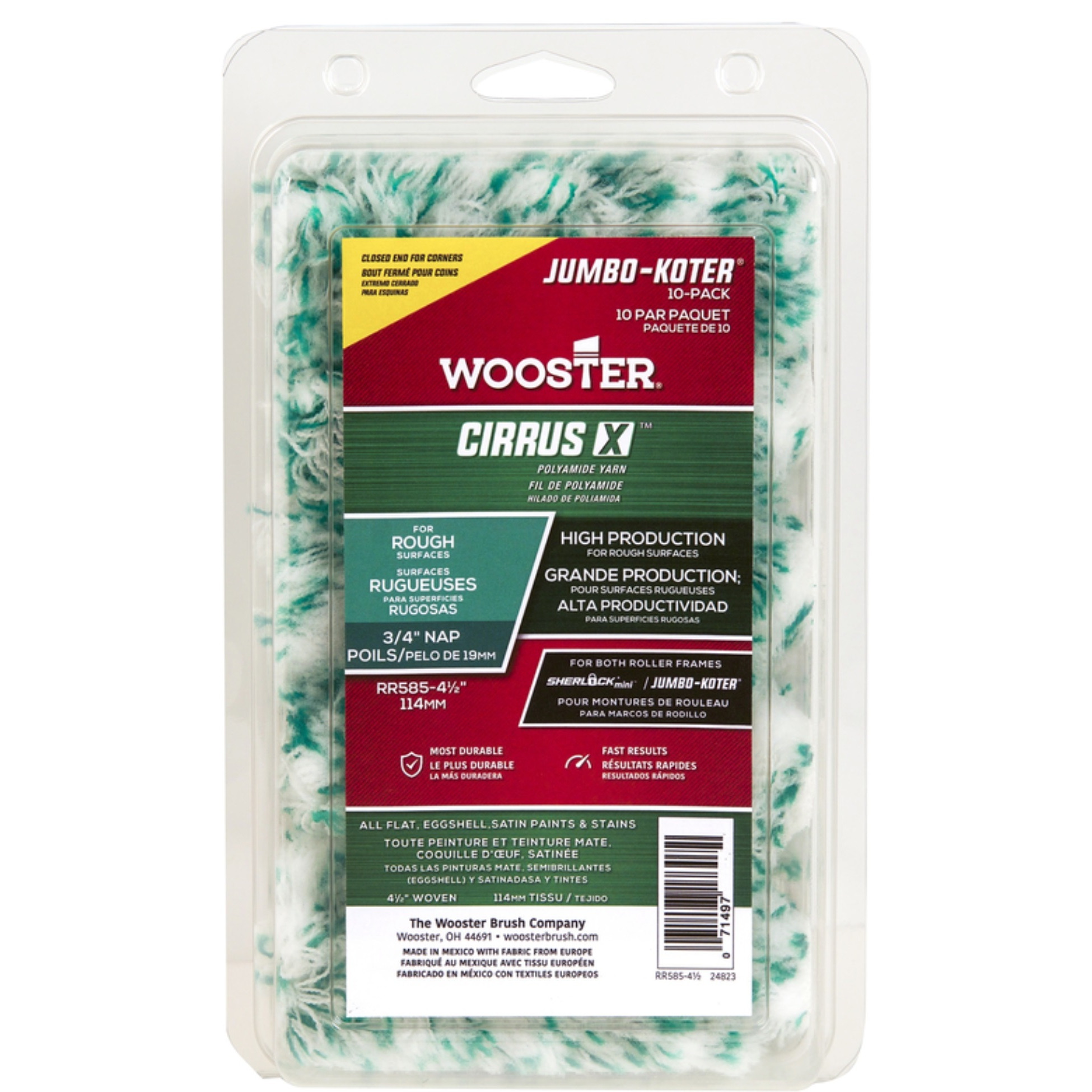 ROLL COVER 3/4X5-3/4"" (Pack of 1)