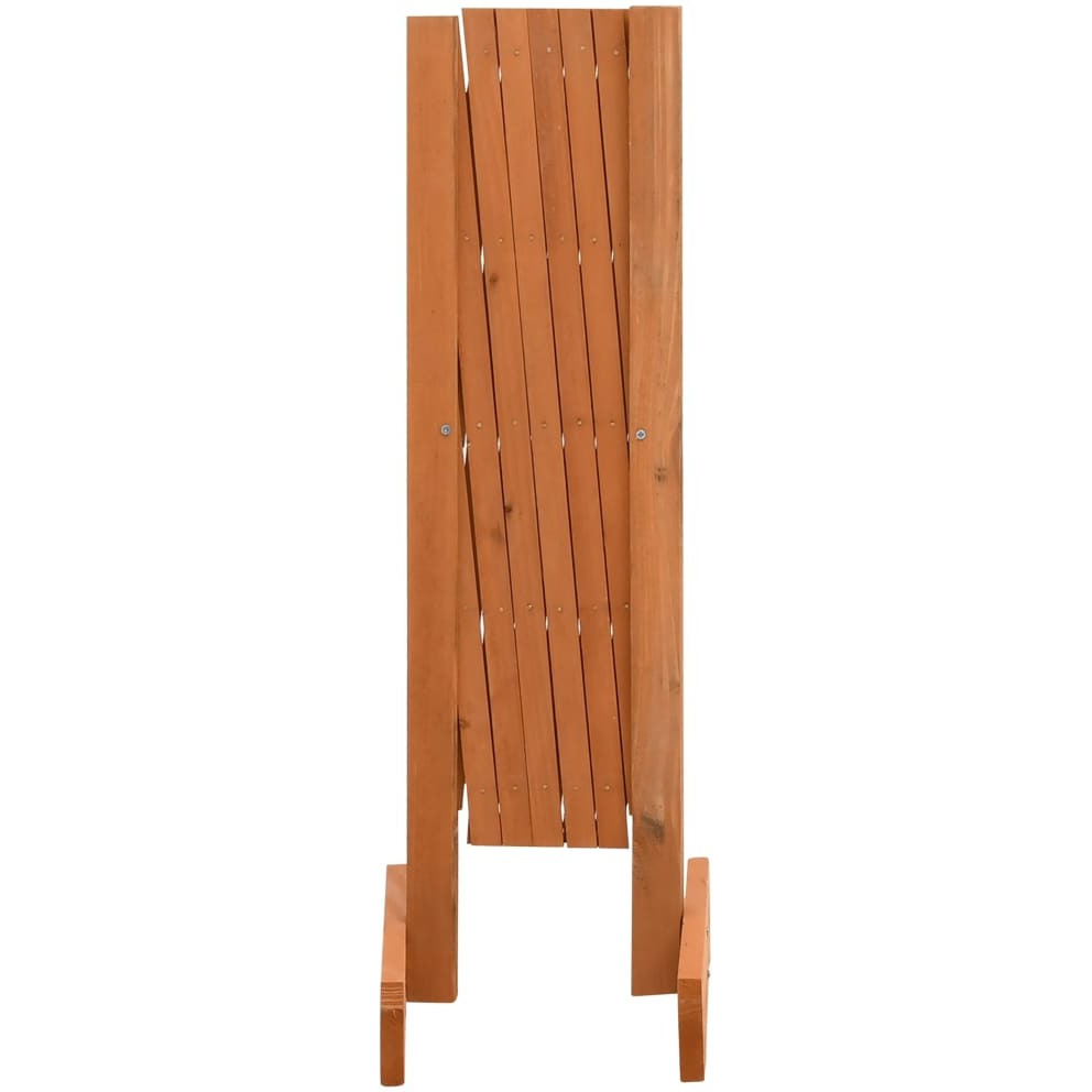 vidaXL Garden Trellis Fence Orange 47.2&quotx23.6" Solid Firwood