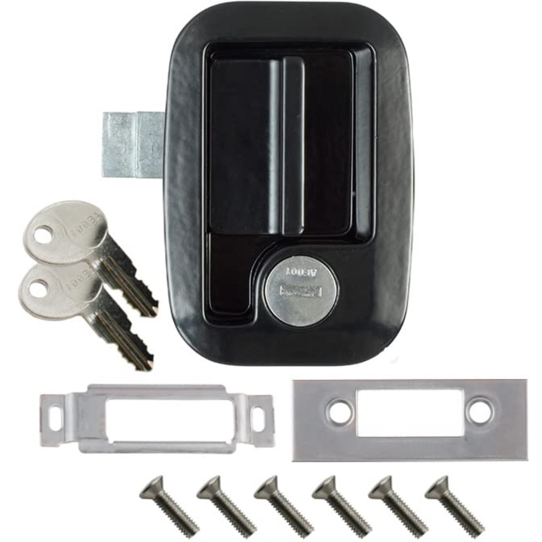 AP Products 013-560 Bauer Keyed-A-Like Horse Feed Door Lock - Black