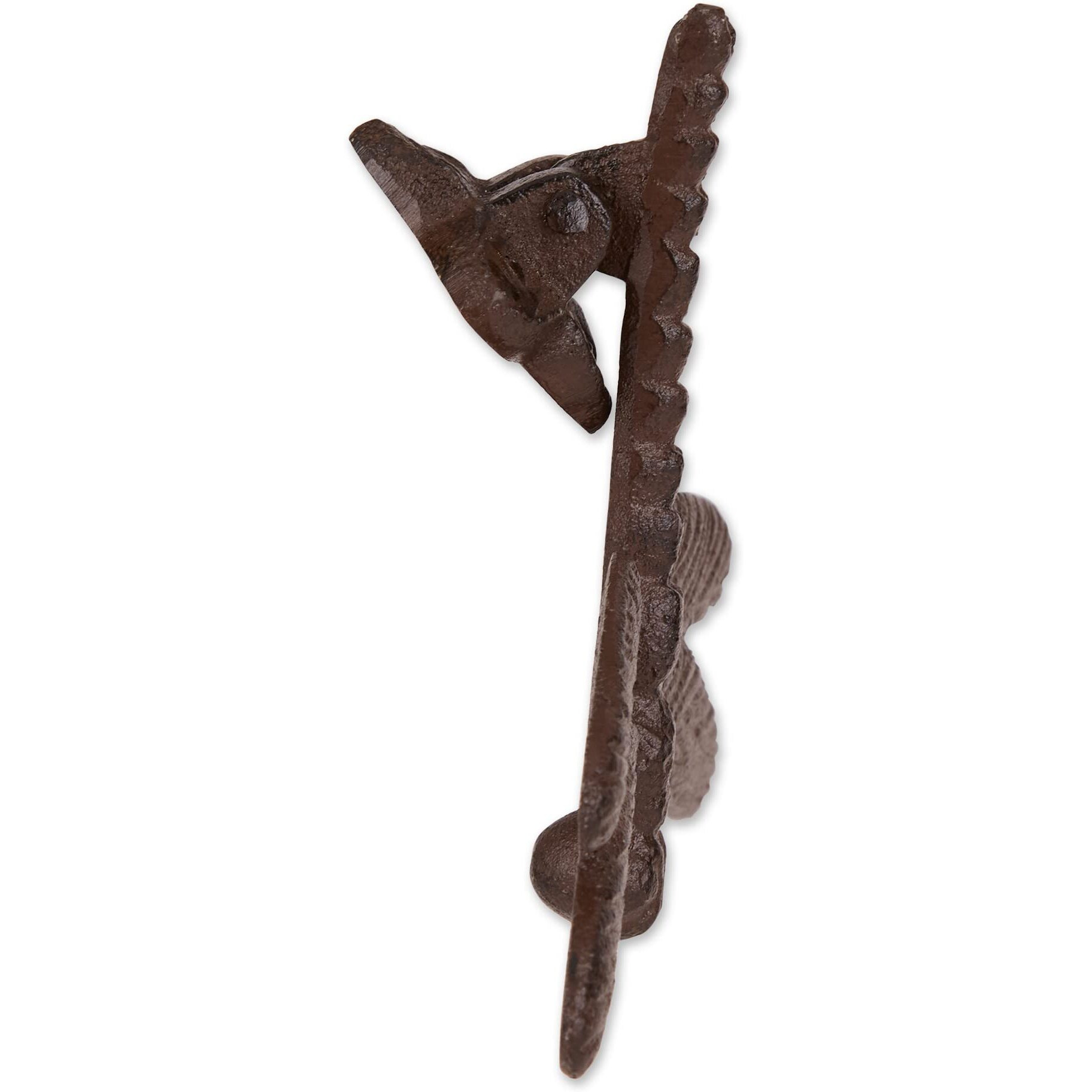 DRAGONFLY CAST IRON DOOR KNOCKER