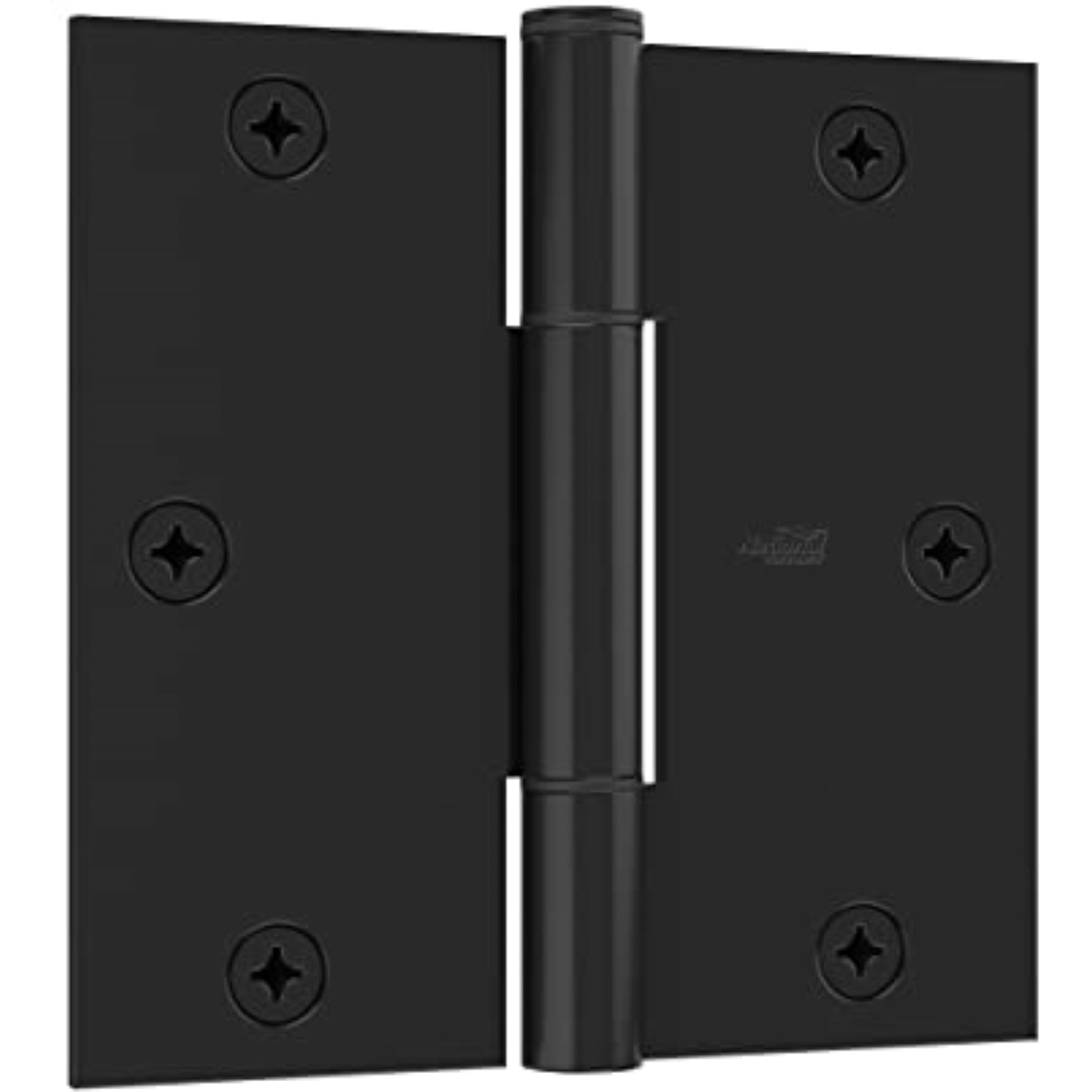 5037144 DOOR HINGE SQR MAT 1/4"" National Hardware Matte Door Hinge (Pack of 1)