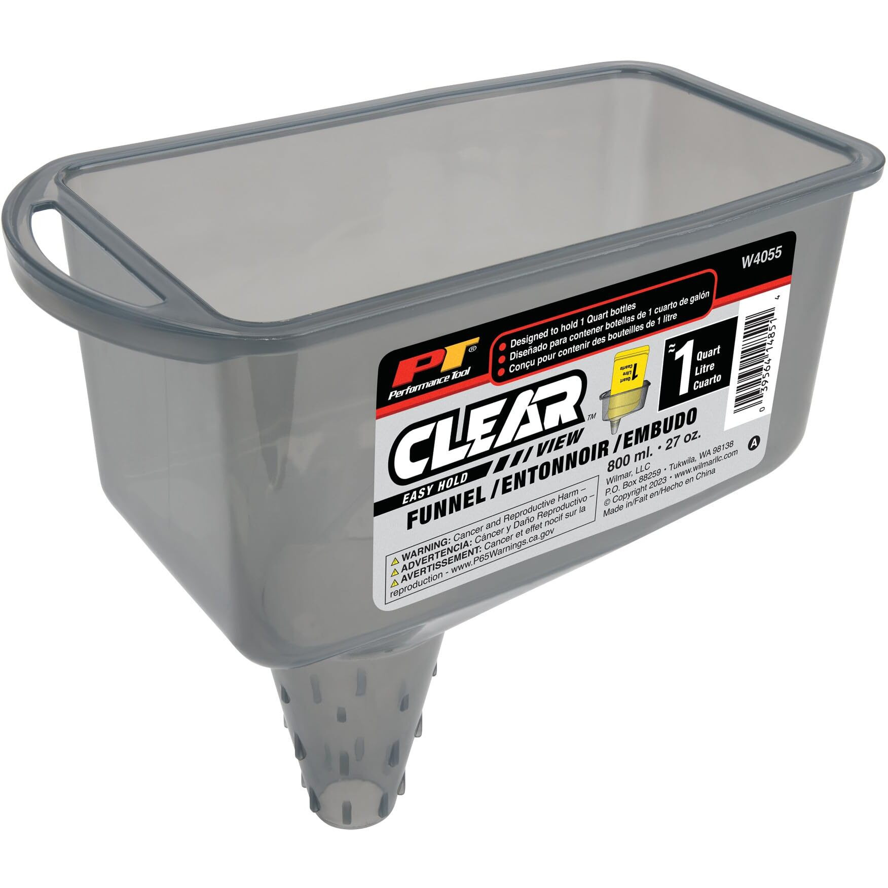 CLEAR VIEW EASY HOLD FUNNEL 2 PINT