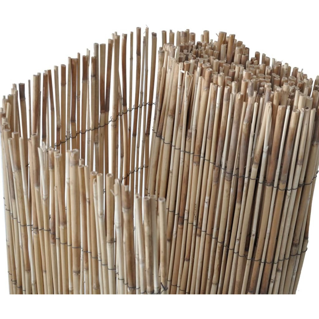 vidaXL Garden Fence 236.2x39.4 Reed