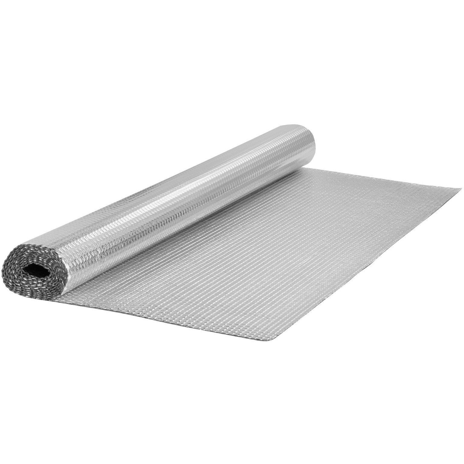 VEVOR Double Reflective Insulation Roll Air Bubble Film Radiant 48 in x 10 ft
