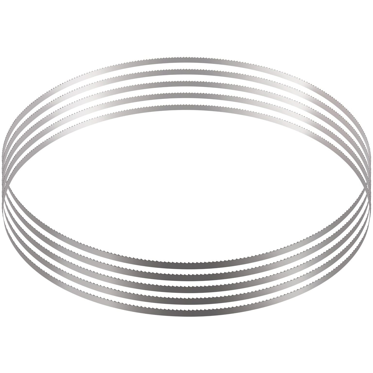 VEVOR Band Saw Blade for Cutting Meat Bone 82.3&quotx0.63&quotx0.02" Carbon Steel 5 PCS