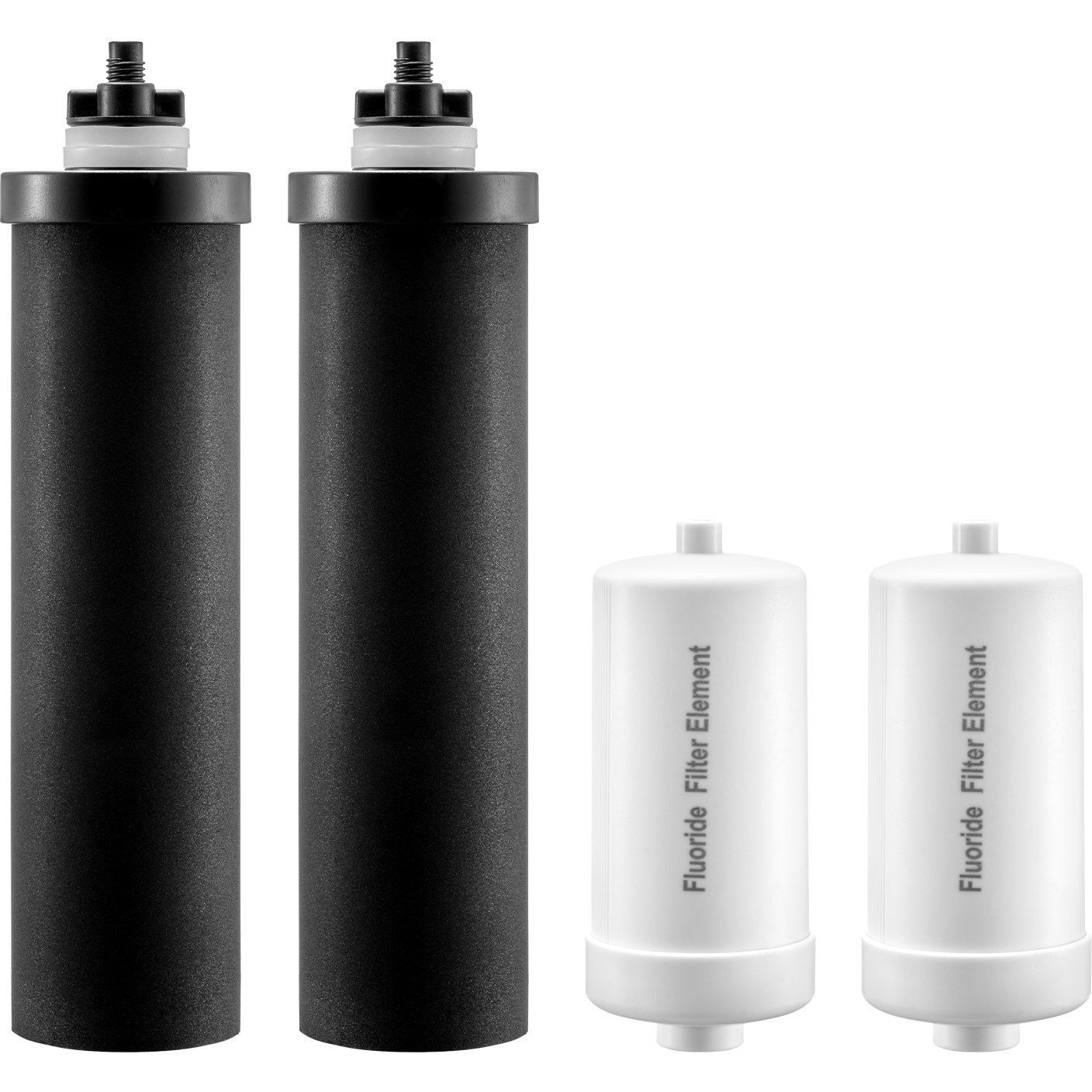 VEVOR Purification Water Filter Replacement for Gravity Filter System 4 Pack