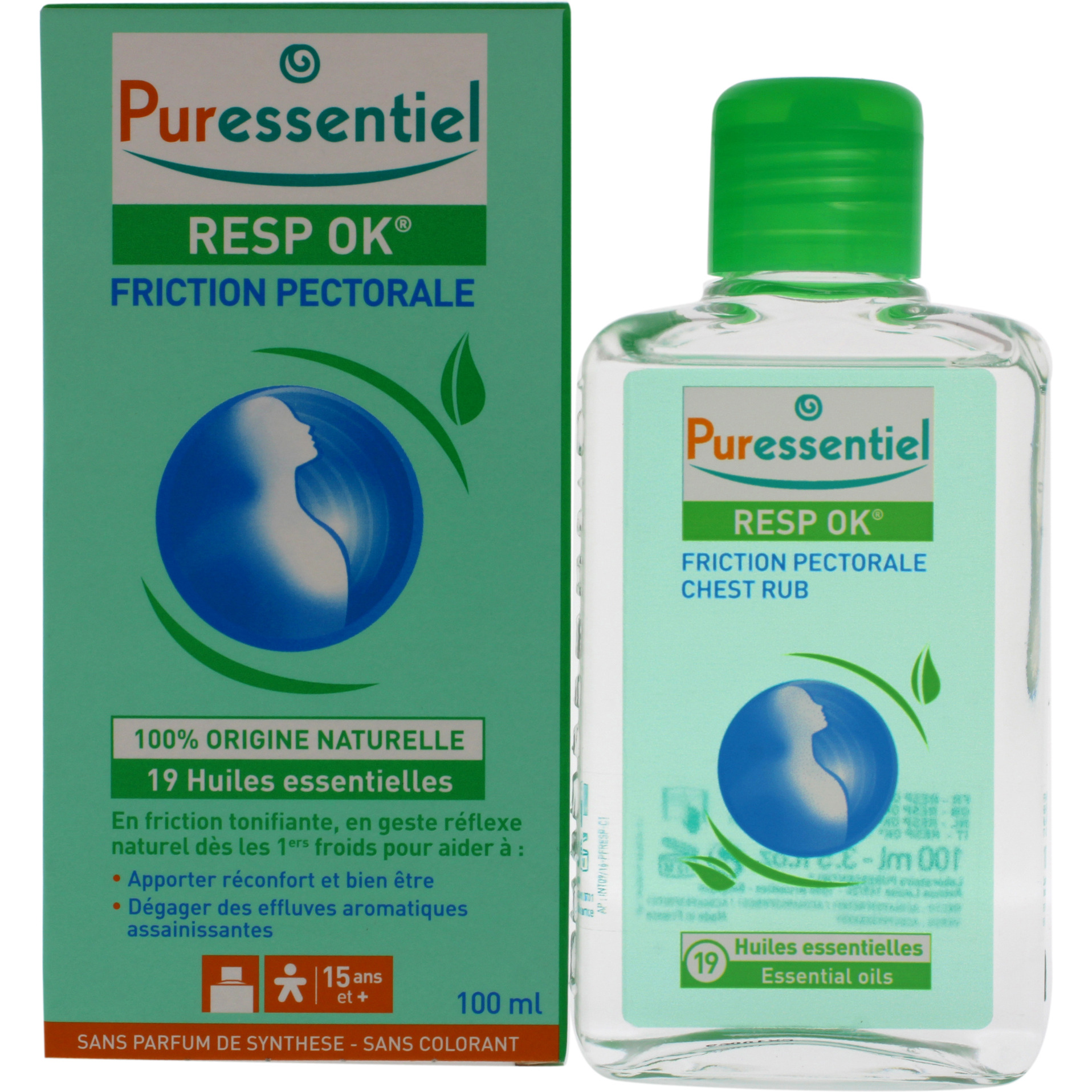 Resp OK Chest Rub by Puressentiel for Unisex - 3.35 oz Lotion