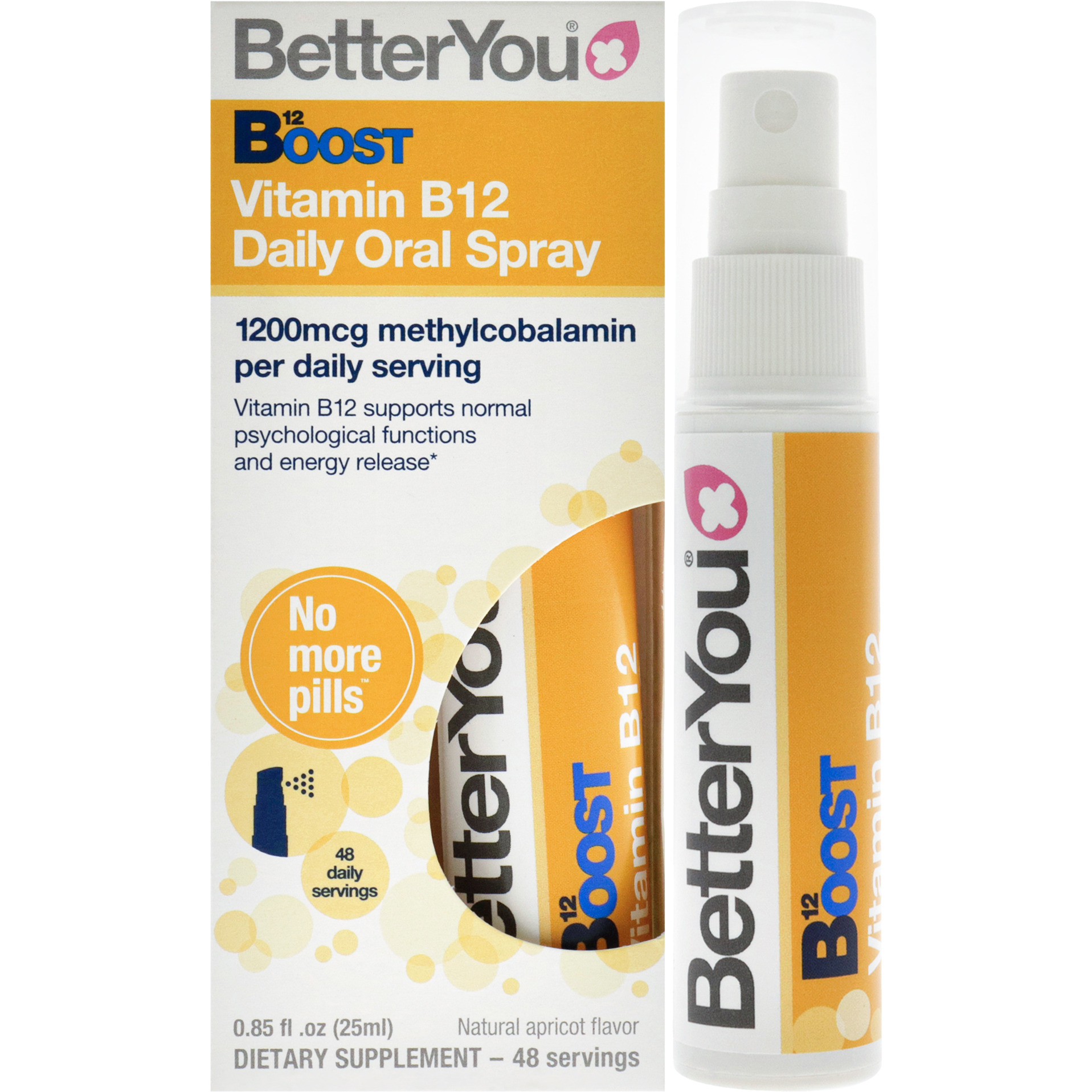 Boost Vitamin B12 Oral Spray by BetterYou for Unisex - 0.85 oz Spray