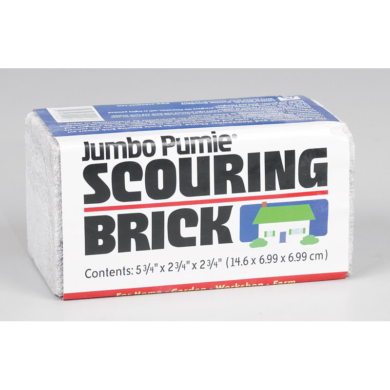SCOUR BRICK JUMBO 5-3/4" (Pack of 1)