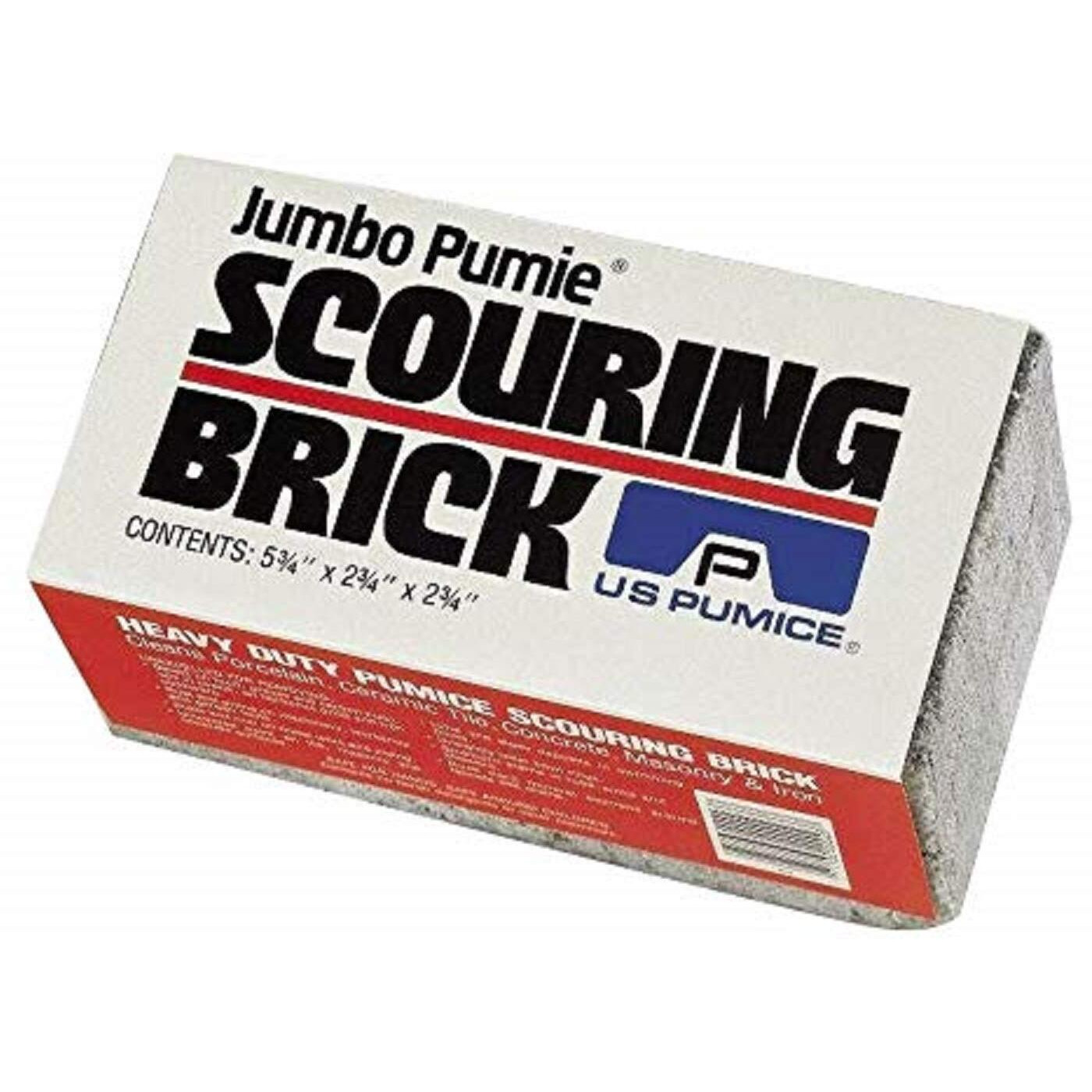 SCOUR BRICK JUMBO 5-3/4" (Pack of 1)