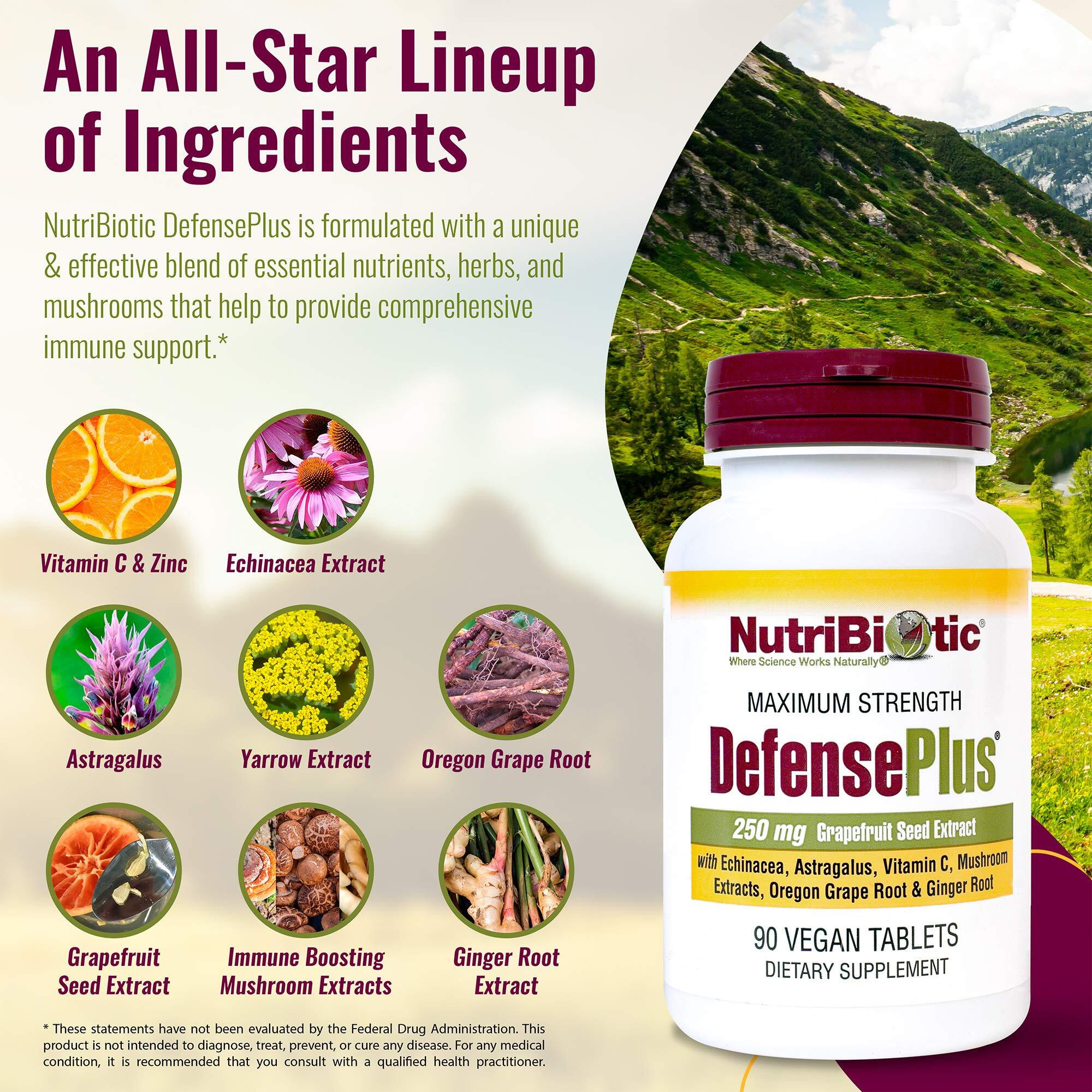 Nutribiotic - Supp Defense Plus - 1 Each 1-90 ct(D0102H54AI2)