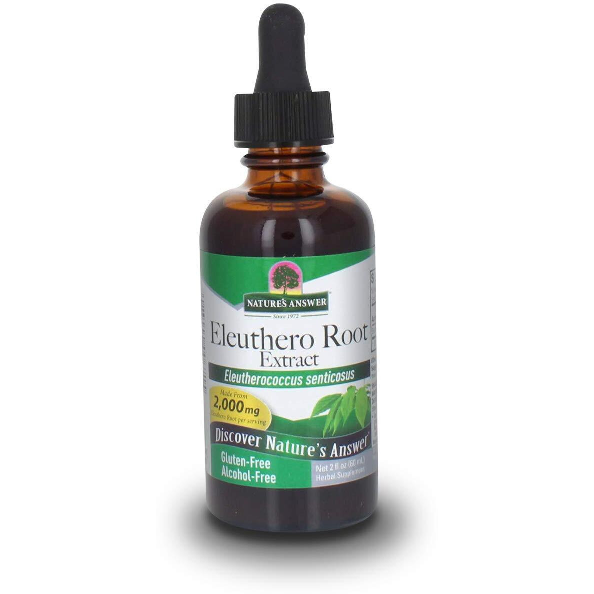Natures Answer - Eleuthero Root Alcohol Free - 2 Fl Oz(D0102H5WMVP)