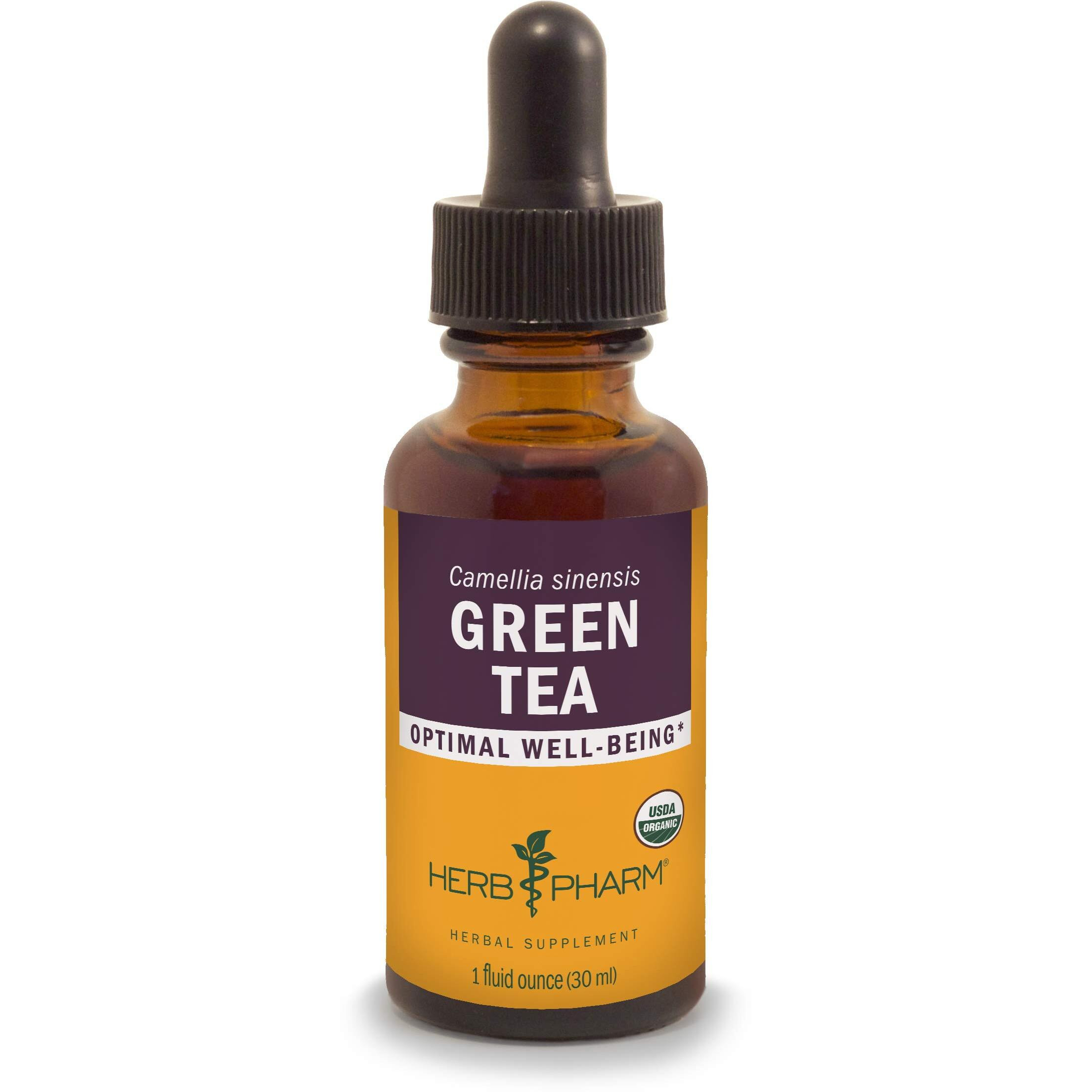 Herb Pharm Certified Organic Green Tea Liquid Extract - 1 Ounce