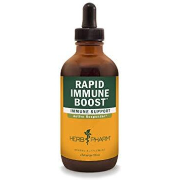 Herb Pharm Rapid Immune Boost Liquid Herbal Formula for Active Immune Support - 4 Ounce, Echinacea and Goldenseal, 4 Fl Oz