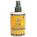 Kids Herbal Armor DEET-Free Pump Spray 4oz. Insect Repellent, Plant-Based and All-Natural Bug Repellent, Safe for Family and Pets, Mosquito and Bug Protection