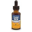 Herb Pharm Certified Organic Lemon Balm Liquid Extract for Calming Nervous System Support, Organic Cane Alcohol, 1 Ounce