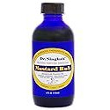 Dr. Singha's Mustard Rub, Therapeutic Body Massage Oil - with Best Essential Oils for Sore Muscles and Stiff Muscle Relief (4 Ounce)