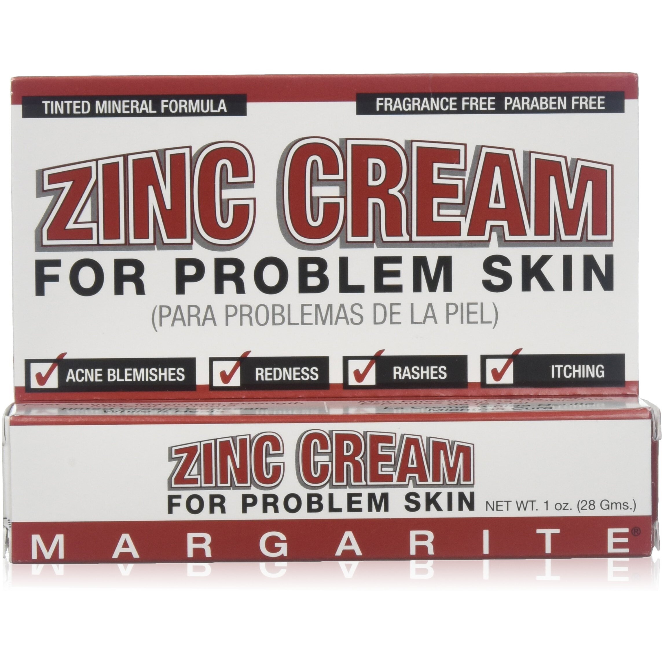 Zinc Cream Margarite 1 oz Cream