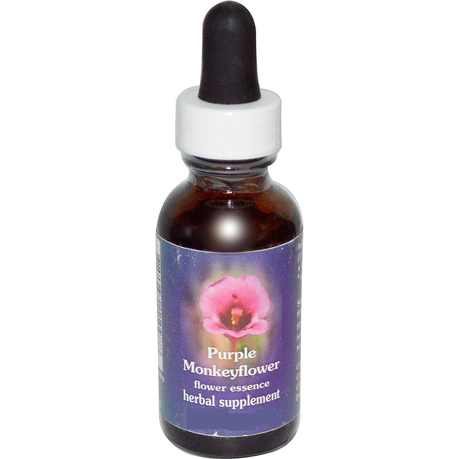 Flower Essence Services Quintessentials Supplement Dropper, Purple Monkey Flower, 0.25 Fluid Ounce