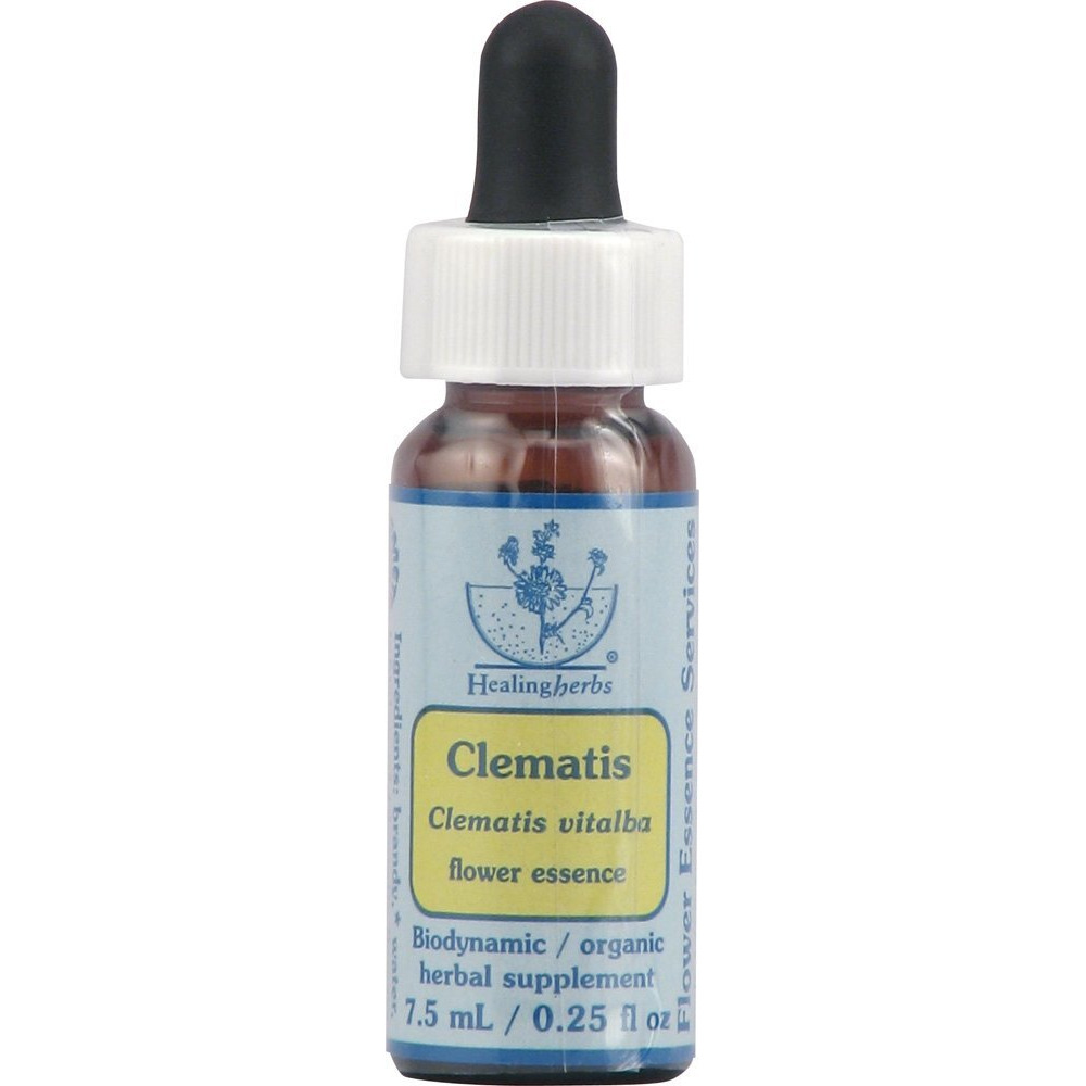 Flower Essence Services Supplement Dropper, Clematis, 0.25 Fluid Ounce