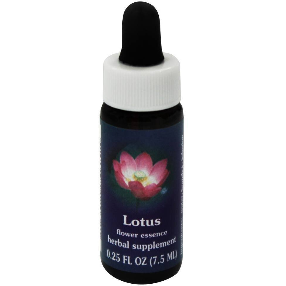 Flower Essence Services Supplement Dropper, Lotus, 0.25 Ounce