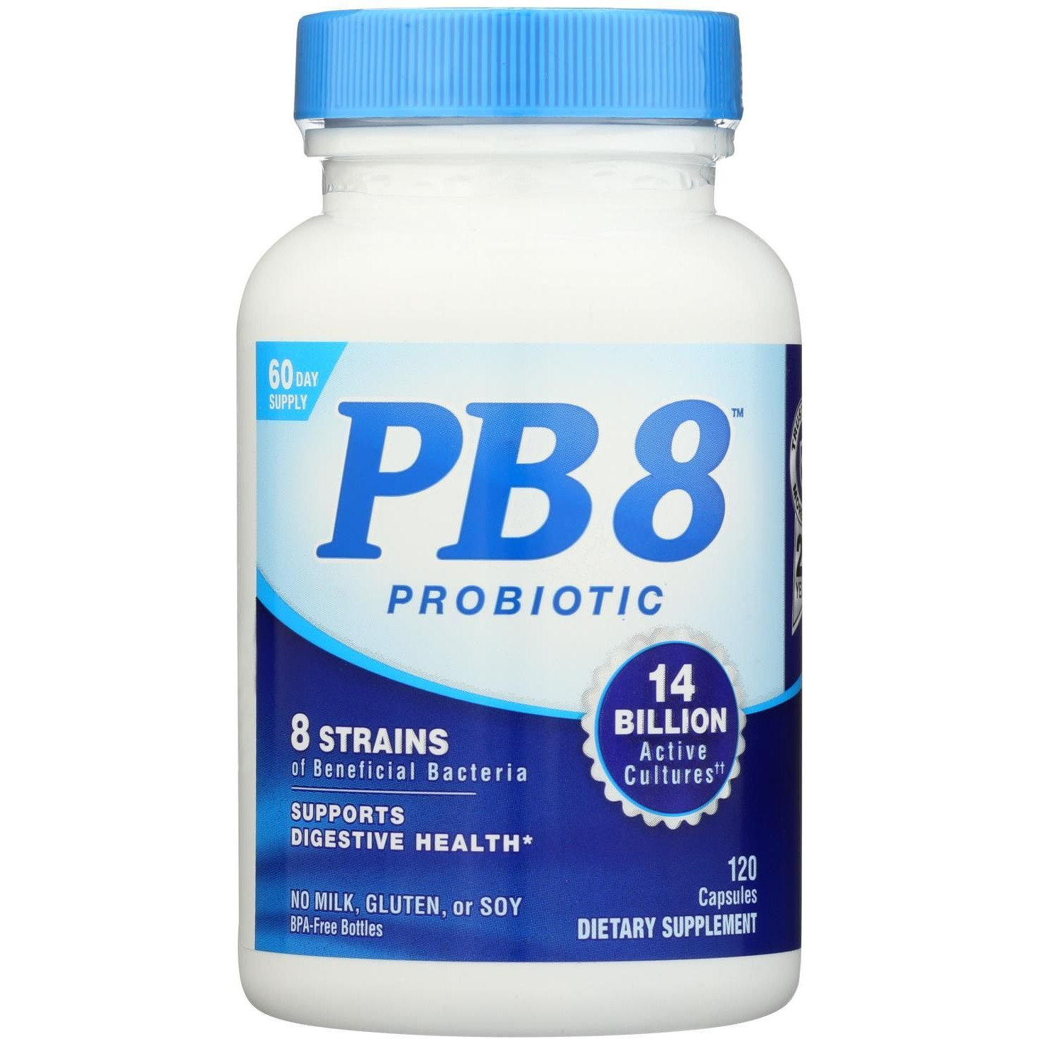 Nutrition Now Pb 8 Pro-biotic Acidophilus For Life - 120 capsules(D0102H5K5SX)
