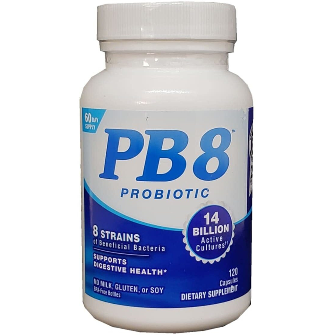 Nutrition Now Pb 8 Pro-biotic Acidophilus For Life - 120 capsules(D0102H5K5SX)