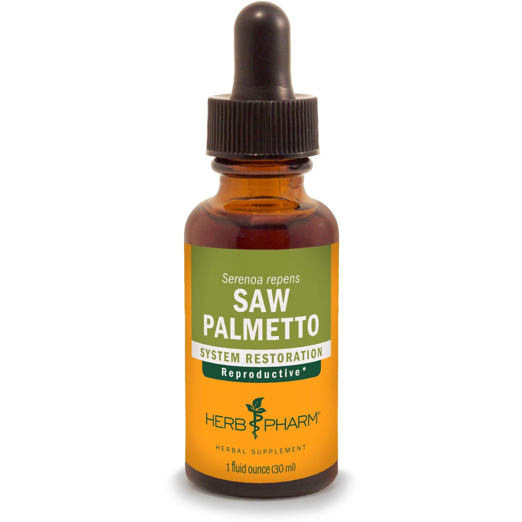 Herb Pharm Saw Palmetto Berry Liquid Extract for Prostate Support - 1 Ounce (DSAW01)