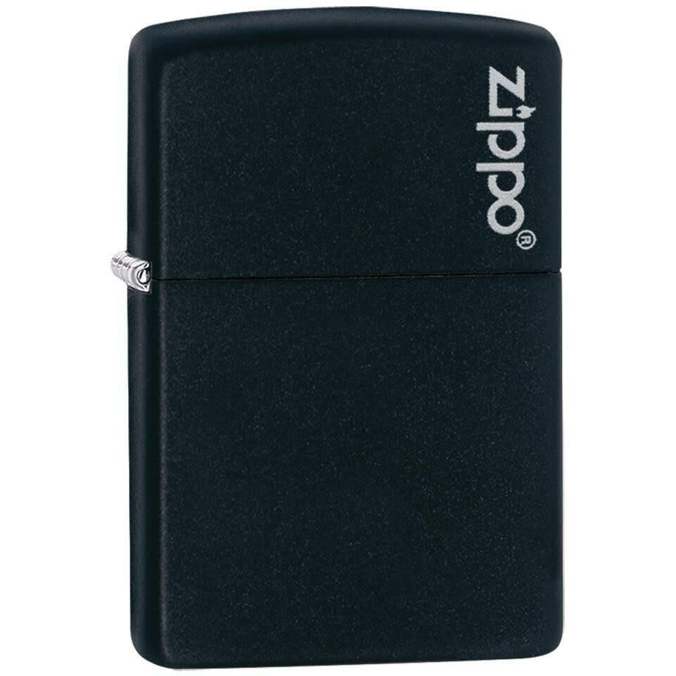 Zippo Windproof Lighter Black Matte w/Zippo Logo