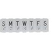 Apex 7-Day Pill Organizer, Medium, 1 organizer (Pack of 3)