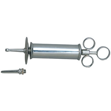SYRINGE EAR 3OZ. CHROME GRAFCO