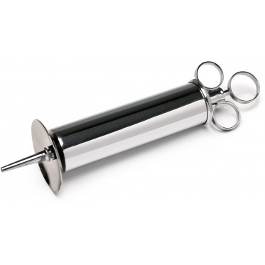 SYRINGE EAR 3OZ. CHROME GRAFCO