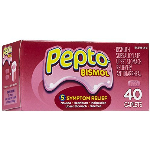 Pepto-Bismol Caplets 40 Count (Pack of 1) (OLD)
