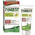 Ivarest Anti-Itch Cream, Poison Ivy Treatment, Poison Ivy Relief Product, Poison Oak Relief, Poison Sumac Relief, Maximum Strength, Medicated, 2 Ounce
